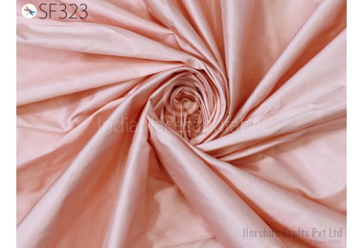 80gsm Indian Salmon Pink Pure Silk Fabric by the yard Mulberry Silk Home Decor Christmas Costume Curtains Scarf Apparel Wedding Evening Dresses Upholstery Fabric