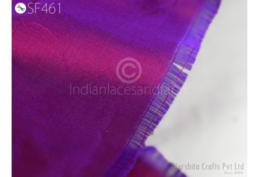 60gsm Iridescent Indian Pure Silk Fabric by the yard Mulberry Silk Home Decor Curtains Scarf Costume Apparel Wedding Evening Dresses Dolls