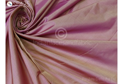 60gsm Iridescent Indian Pure Silk Fabric by the yard Mulberry Silk Sewing Craft Hair Scarf Costume Apparel Wedding Dresses Fabric