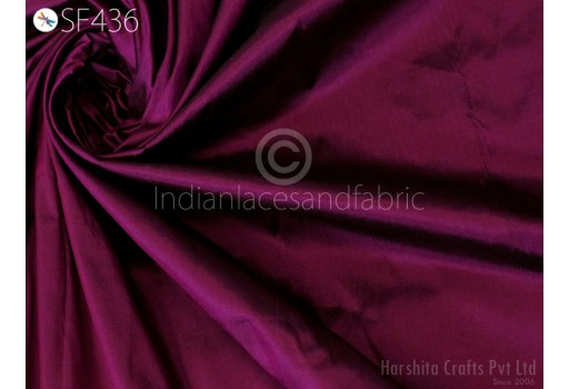 80gsm Iridescent Wedding Apparels Material Wine Black Indian Pure Silk Fabric by the yard Soft Silk Curtains Scarf Costume Dresses