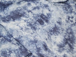 Dark Blue Screen Printed Fabric Tie Dye Soft Cotton Quilting Fabric By The Yard Summer Dresses Apparels Curtains Cushion Covers Home Decor 