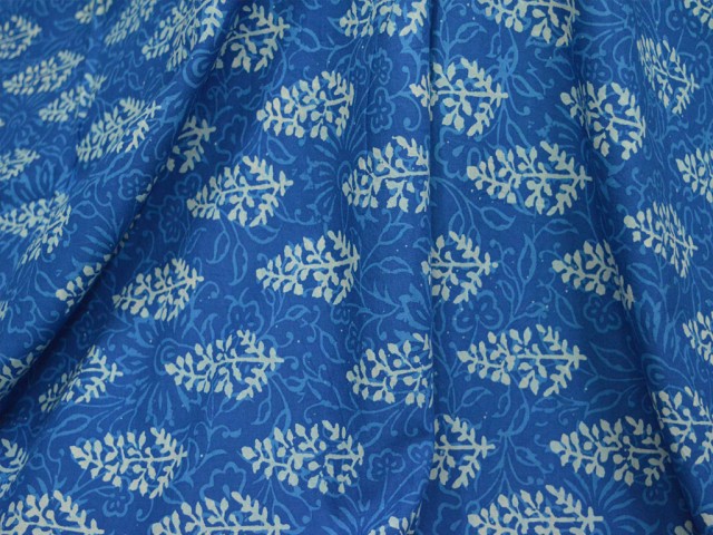 Hand Block Printed Indian Fabric Quilting Fabric Cotton Fabric by the yard Hand Printed Fabric Boho Gypsy Summer Dress Curtains Cushions Fabric