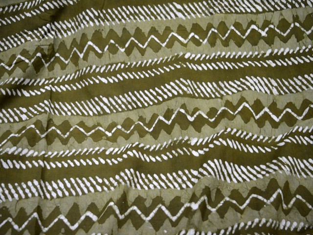 Indian floral quilting olive green hand block printed cotton fabric by yard sewing crafting drapes curtains summer women kids apparel skirts kaftans home décor hand bags fabric