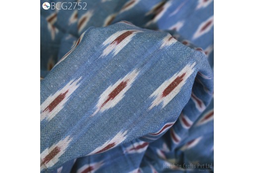 Table Runner Making Ikat Cotton Fabric Yardage 2/60 Handloom Fabric sold by yard Summer Dresses Material Home Decor Yarn Dyed Remnant Quilting