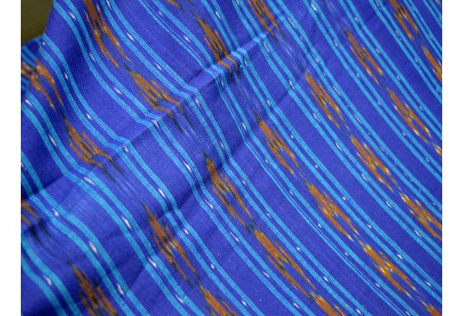 Blue Ikat Fabric by yard Ikat Upholstery Fabric Ikat for cushion cover Handwoven Ikat Handloom Ikat Fabric Home Furnishing ikat fabric