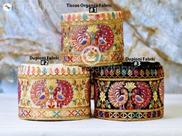 9 yard table runner tape decorative border saree ribbon tape diy crafting sewing curtains belts cushions Indian home decor embroidered trim garment accessories