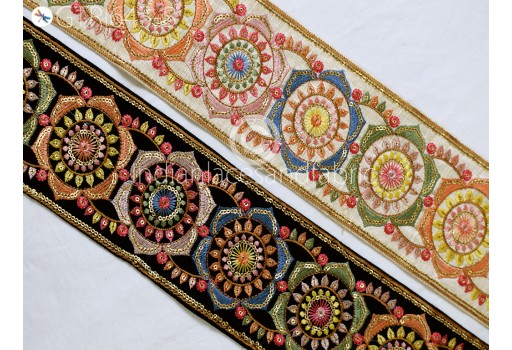 Fabulous collection of embroidery trim for making cushion covers