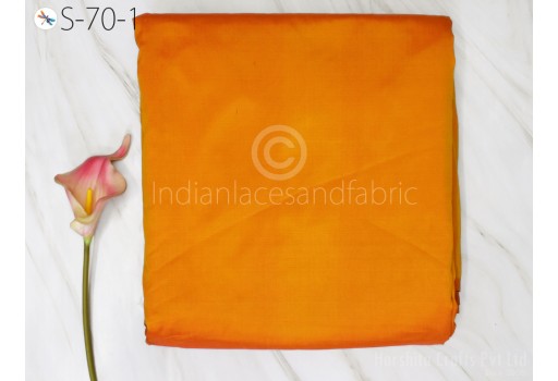 80gsm Indian Burnt Orange Soft Pure Plain Silk Fabric by the yard Wedding Dress Bridesmaids Party Dress Skirts Blouses Pillows Cushion Covers Drapery