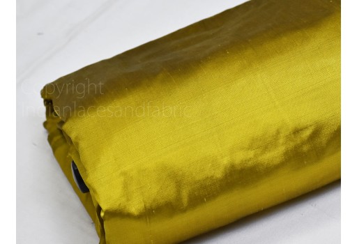 80 gsm Iridescent Yellow Black Indian Pure Silk Fabric by the yard Soft Silk Curtains Scarf Costume Apparels Wedding Evening Dresses Dolls Wall Decor Home Furnishing