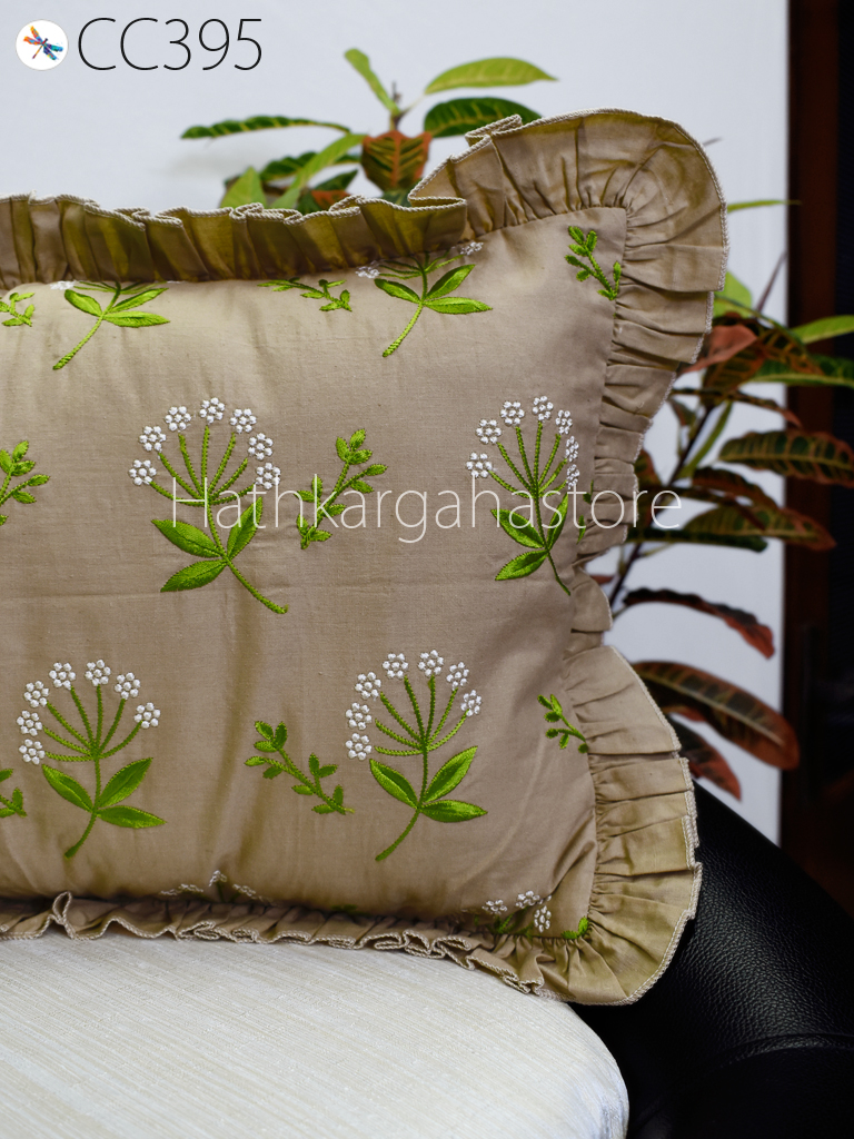 Ammon Home Embroidery Embroidered Pillow Covers, Size: 16X16 at Rs  449/piece in Delhi