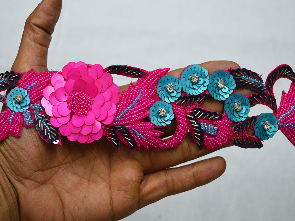 Use our decorative laces and ribbon for making diy belt