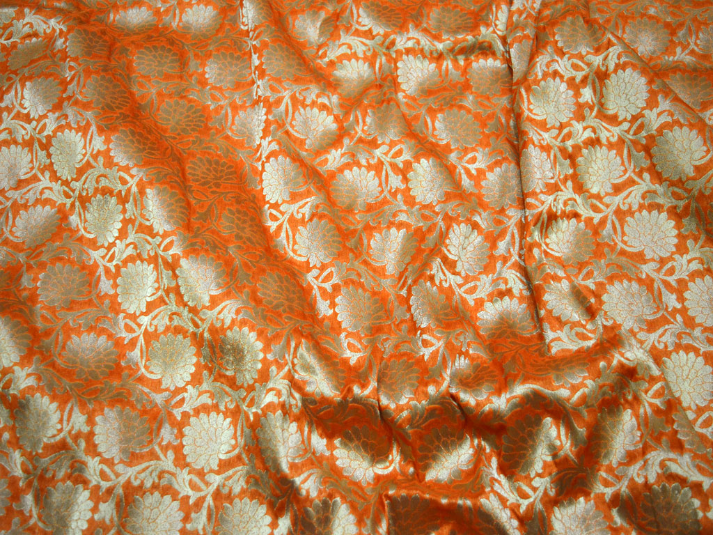 Our fabric are perfect Fancy brocade for wedding dress gown dupattas ...