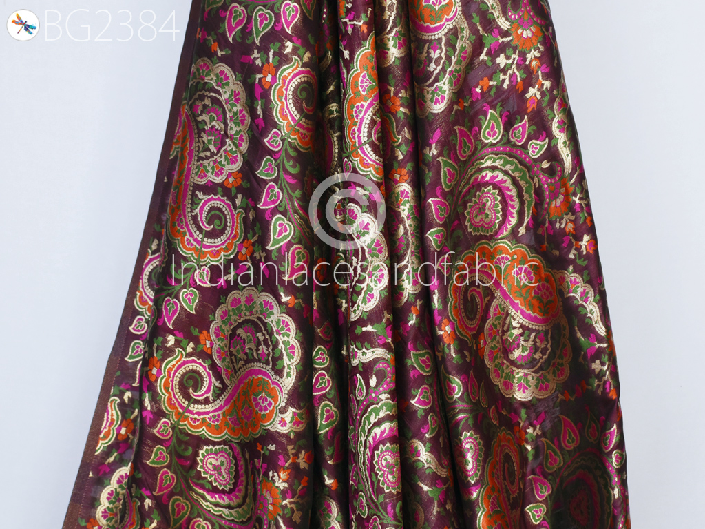 Embellish your wedding dresses with our heavy brocade fabric