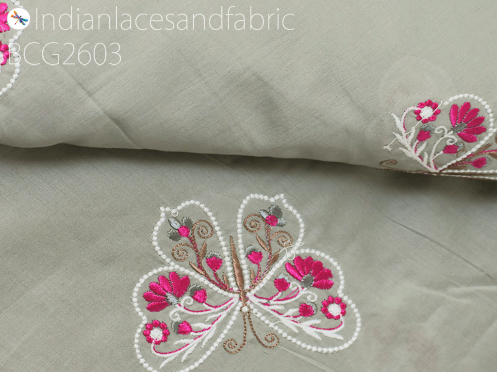New Cotton Embroidered Fabric, Cotton Clothes Accessories