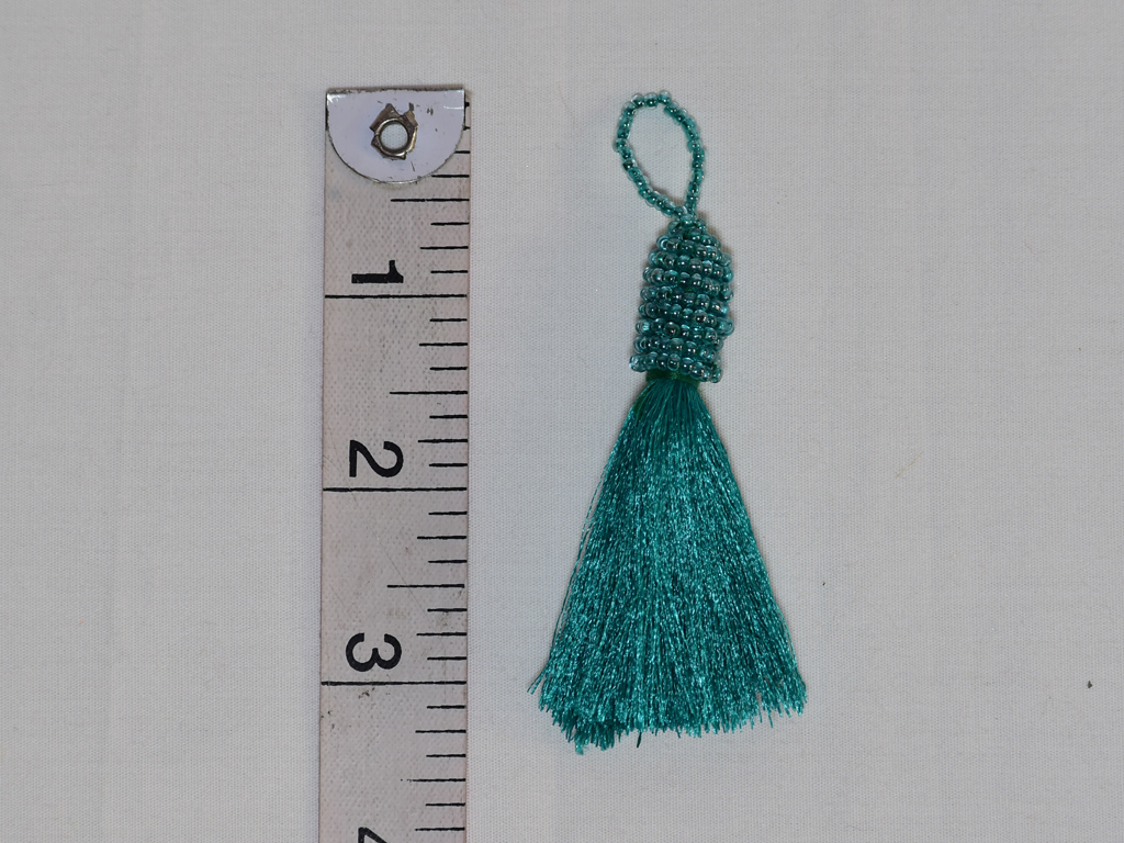 8 Pieces Beaded Tassels Jewelry Making Decorative Handmade DIY Crafting  Tassels Christmas Home Décor Charms Gypsy